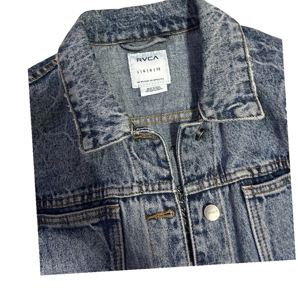 RVCA Indigo Jean Jacket - Picture 2 of 4
